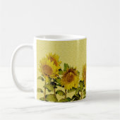 Sonnenblume-Tasse Kaffeetasse (Links)