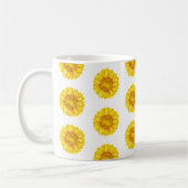 Sonnenblume-Tasse Kaffeetasse (Links)