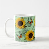 Sonnenblume-Tasse Kaffeetasse (Links)