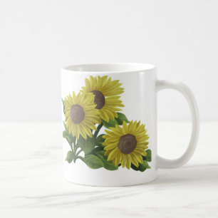 Sonnenblume-Tasse Kaffeetasse