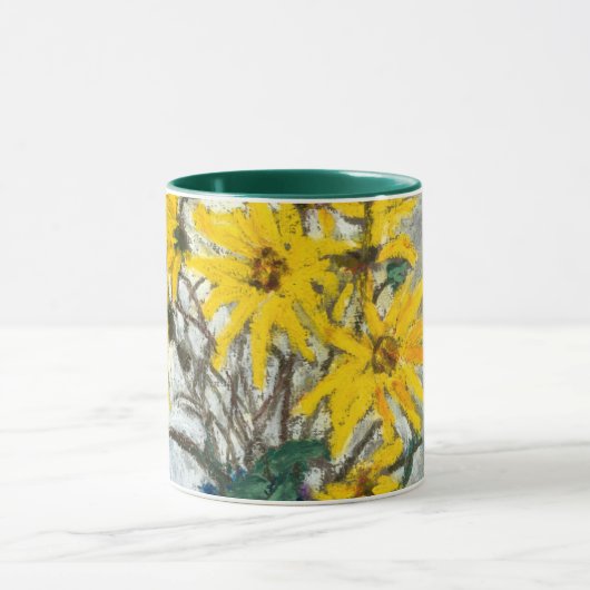 Sonnenblume-Tasse Tasse (Zentrum)