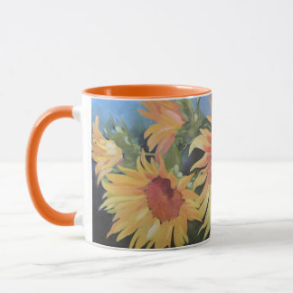 Sonnenblume-Tasse Tasse