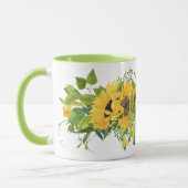 Sonnenblume-Tasse Tasse (Links)