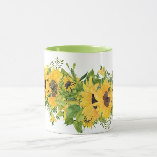 Sonnenblume-Tasse Tasse (Zentrum)