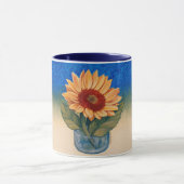 Sonnenblume-Tasse Tasse (Zentrum)
