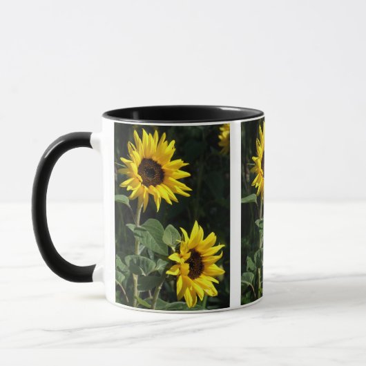 Sonnenblume-Tasse Tasse (Links)