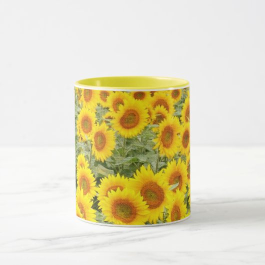 Sonnenblume-Tasse Tasse (Zentrum)