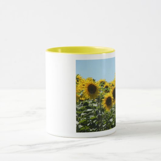Sonnenblume-Tasse Tasse (Zentrum)