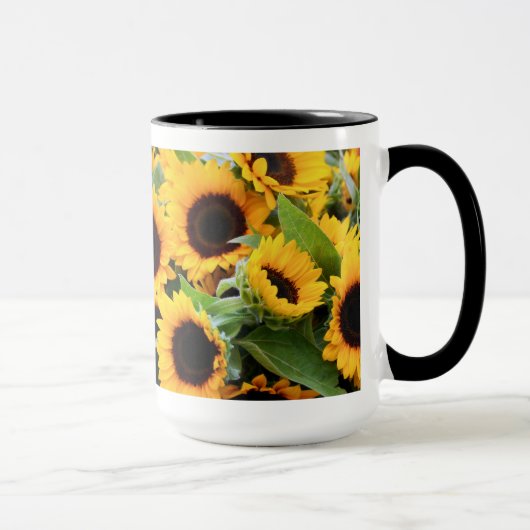 Sonnenblume-Tasse Tasse (Rechts)
