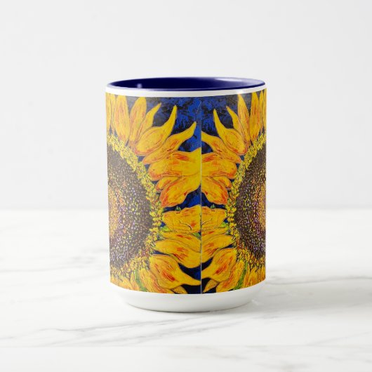 Sonnenblume-Tasse Tasse (Zentrum)