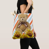 Sonnenblume Teddy Bear Tasche (Von Nahem)