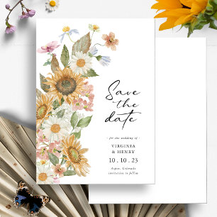 Sonnenblume Termin merken Save The Date