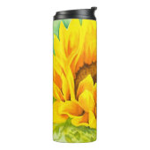 Sonnenblume Thermosbecher (Nach links gedreht)