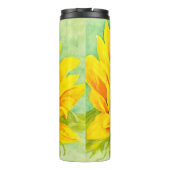 Sonnenblume Thermosbecher (Rückseite)
