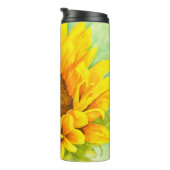 Sonnenblume Thermosbecher (Nach rechts gedreht)