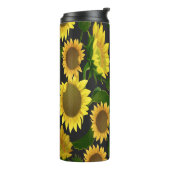 Sonnenblume Thermosbecher (Nach links gedreht)