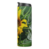 Sonnenblume Thermosbecher (Nach rechts gedreht)