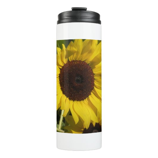 Sonnenblume Thermosbecher (Vorderseite)
