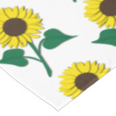 Sonnenblume Tischdecke (Schrägansicht)
