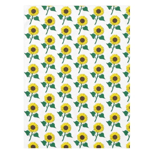 Sonnenblume Tischdecke (Vorderseite)