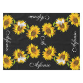 Sonnenblume Tischdecke (Vorderseite (Horizontal))