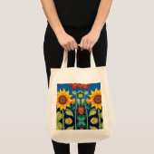 Sonnenblume Tote Tasche (Vorderseite (Produkt))