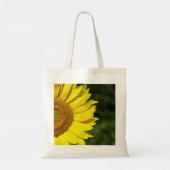 Sonnenblume Tragetasche (Rückseite)