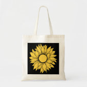 Sonnenblume Tragetasche (Vorne)