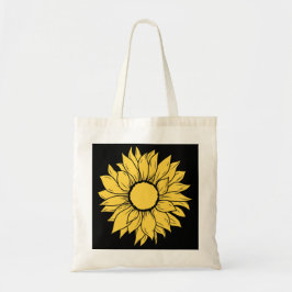Sonnenblume Tragetasche