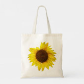Sonnenblume Tragetasche (Rückseite)