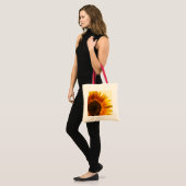 Sonnenblume Tragetasche (Vorderseite (Model))
