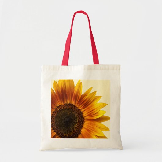 Sonnenblume Tragetasche (Vorne)