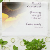 Sonnenblume-Traumgedicht Handtuch (Gefaltet)