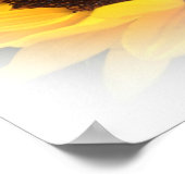 Sonnenblume Traumgedicht Poster (Ecke)