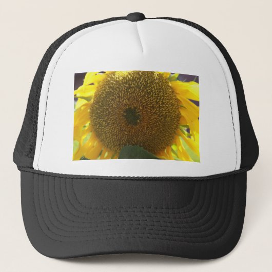 Sonnenblume Truckerkappe (Vorderseite)