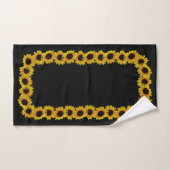 Sonnenblume-Tuch-Set-personalisierte Badhandtuch Set (Handtuch)