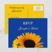 Sonnenblume UAWG Postkarte (Vorne/Hinten)