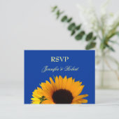Sonnenblume UAWG Postkarte (Stehend Vorderseite)