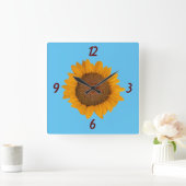 Sonnenblume Uhr (Zuhause)