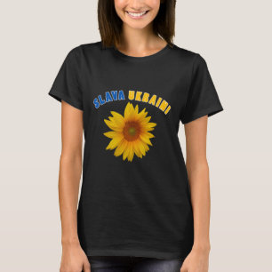 Sonnenblume Ukraine A Slava Ukraini T-Shirt