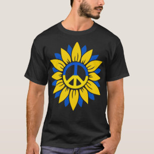 Sonnenblume Ukraine ukrainische Flagge Ukraine Fla T-Shirt