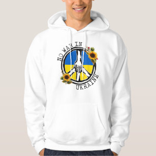 Sonnenblume Ukrainische Flagge kein Krieg in der U Hoodie