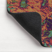 Sonnenblume- und Blatttarnungsmuster an Mousepad (Ecke)