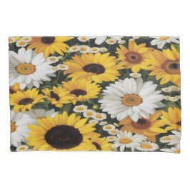 Sonnenblume und Daisy #50 - Pillowcase Kissenbezug