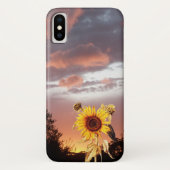 SONNENBLUME UND PINK SOMMERSONNE Case-Mate iPhone HÜLLE (Rückseite)