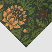 Sonnenblume und Reben William Morris-Seidenpapier Seidenpapier (Ausschnitt)