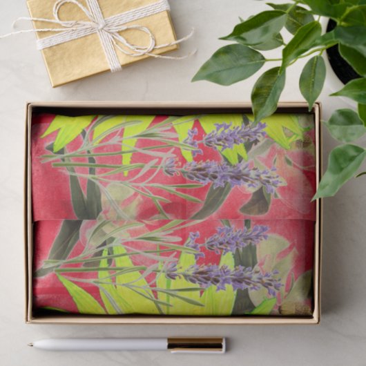 SONNENBLUME UND SCHMETTERLINGE Seidenpapier (Geschenk)