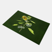 Sonnenblume und Spargel Fußmatte (Schrägansicht)