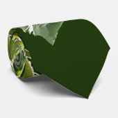 Sonnenblume und Spargel Krawatte (Gerollt)