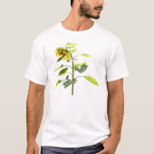 Sonnenblume und Spargel T-Shirt (Vorderseite)
